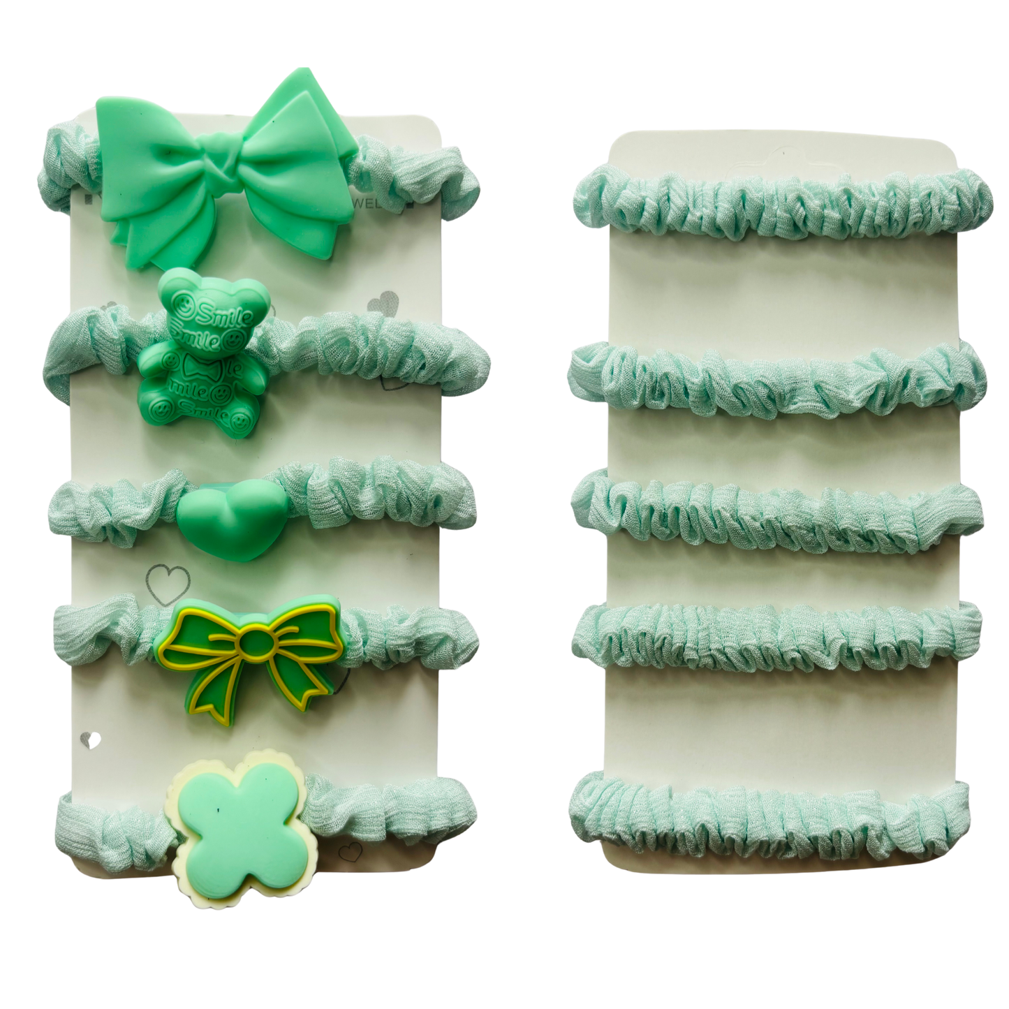 Happy Charm Hair Ties