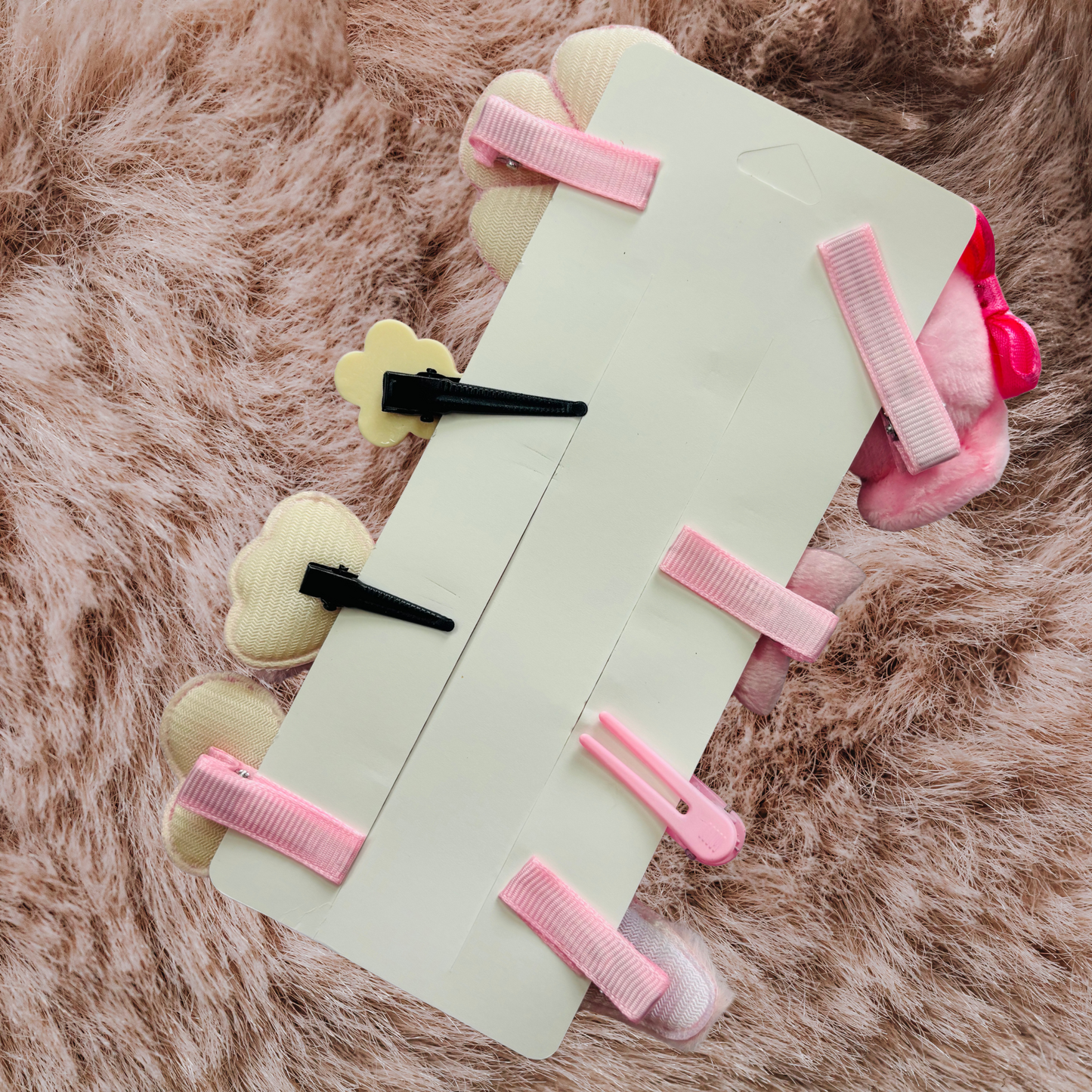 Cute Pink Hair Clips