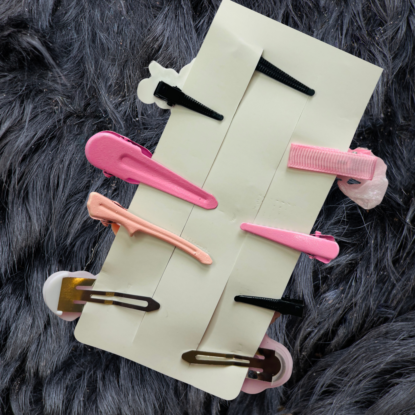 Cartoon Hair Clips Set