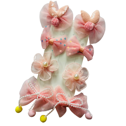 Princess Pearl Bow Set
