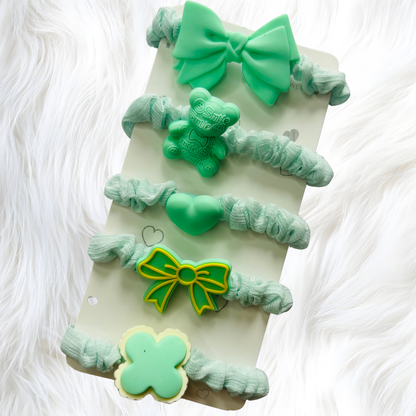 Happy Charm Hair Ties