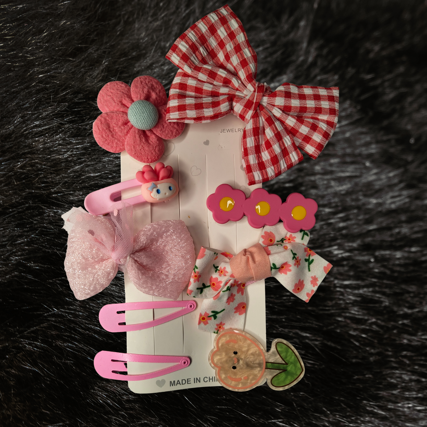 Cute Flower Hair Clips