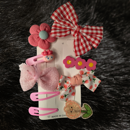 Cute Flower Hair Clips